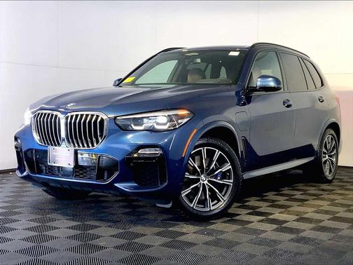 Phytonic Blue Metallic 2021 BMW X5 PHEV xDrive45e