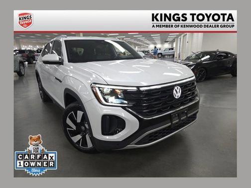Opal White 2025 Volkswagen Atlas Cross Sport 2.0T SEL