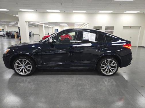 Carbon Black Metallic 2017 BMW X4 M40i