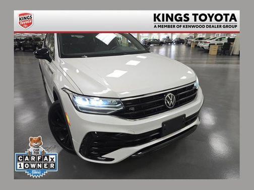 Opal White 2023 Volkswagen Tiguan 2.0T SE R-Line Black 4MOTION