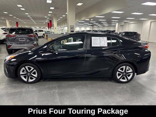 Midnight Black Metallic 2016 Toyota Prius Four Touring