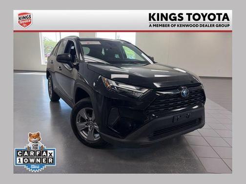 Midnight Black Metallic 2024 Toyota RAV4 Hybrid LE
