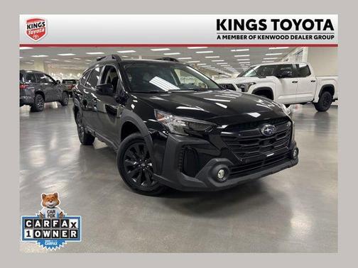 Crystal Black Silica 2024 Subaru Outback Onyx Edition