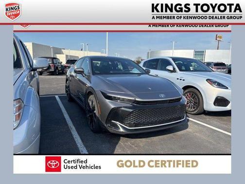 Heavy Metal/Black 2024 Toyota Crown Platinum