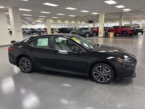 Midnight Black Metallic 2026 Toyota Camry XLE