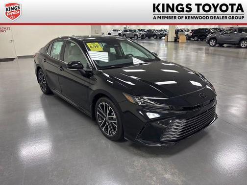 Midnight Black Metallic 2026 Toyota Camry XLE