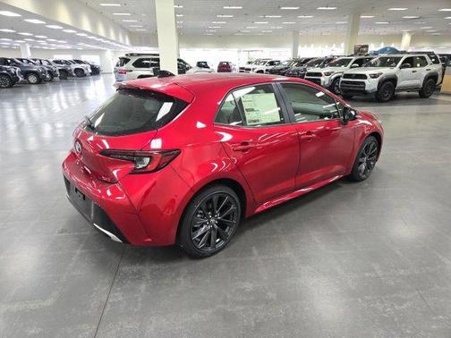Red 2026 Toyota Corolla XSE