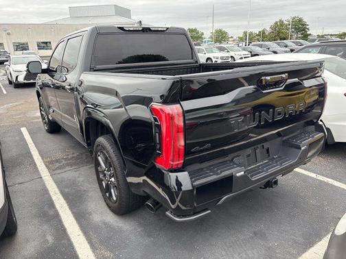 Midnight Black Metallic 2023 Toyota Tundra Platinum