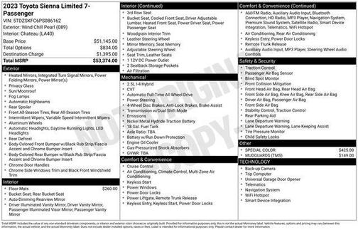 2023 Toyota Sienna Limited