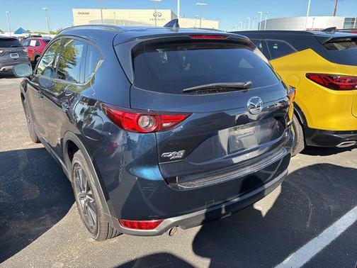 Deep Crystal Blue Mica 2018 Mazda CX-5 Grand Touring