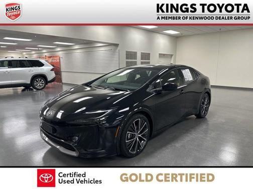 Midnight Black Metallic 2025 Toyota Prius XLE