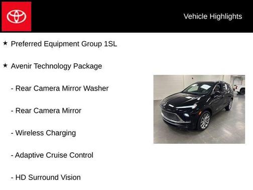 Ebony Twilight Metallic 2024 Buick Encore GX Avenir