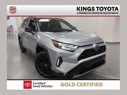 Midnight Black Metallic 2025 Toyota RAV4 Hybrid SE