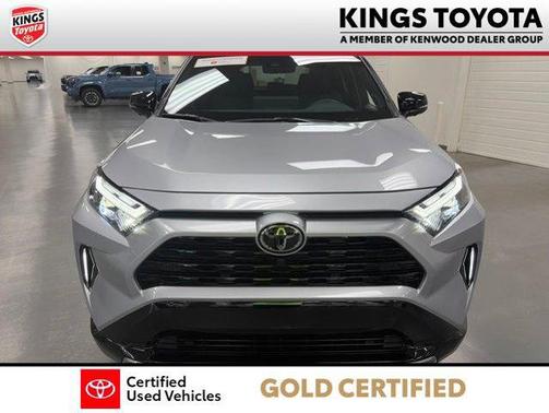 Midnight Black Metallic 2025 Toyota RAV4 Hybrid SE