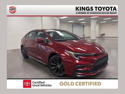 Ruby Flare Pearl 2023 Toyota Corolla SE