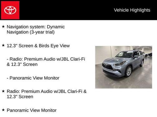 Moon Dust 2021 Toyota Highlander Limited