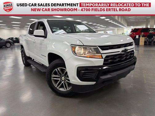 Summit White 2022 Chevrolet Colorado WT