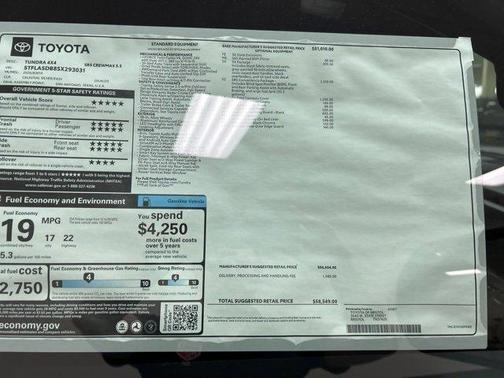 2025 Toyota Tundra SR5