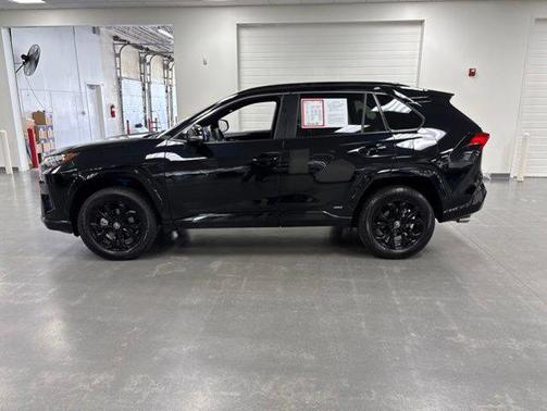 Midnight Black Metallic 2024 Toyota RAV4 Hybrid SE