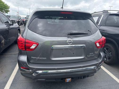 Gun Metallic 2018 Nissan Pathfinder Platinum