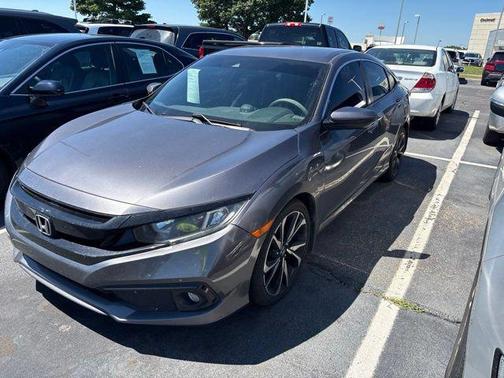 Lunar Silver Metallic 2019 Honda Civic Sport