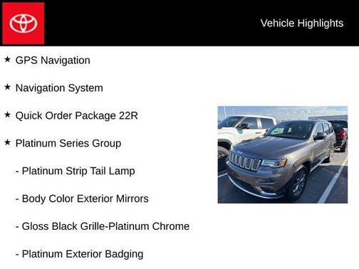 Granite Crystal Metallic Clearcoat 2020 Jeep Grand Cherokee Summit