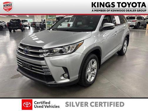 Celestial Silver Metallic 2018 Toyota Highlander Hybrid Limited