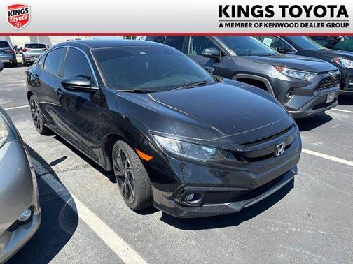 Aegean Blue Metallic 2021 Honda Civic Sport