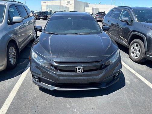 Aegean Blue Metallic 2021 Honda Civic Sport