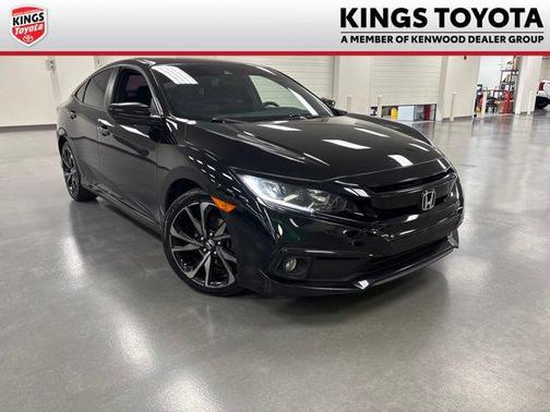 Aegean Blue Metallic 2021 Honda Civic Sport