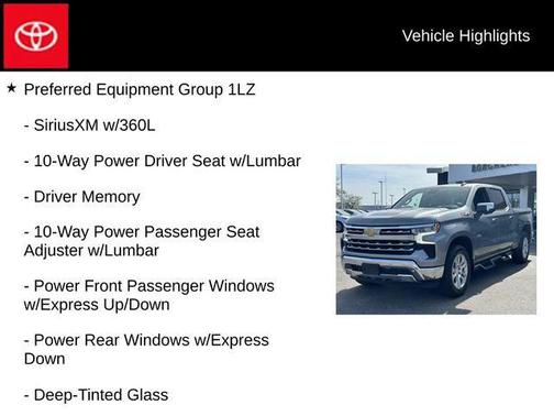 Sterling Gray Metallic 2024 Chevrolet Silverado 1500 LTZ