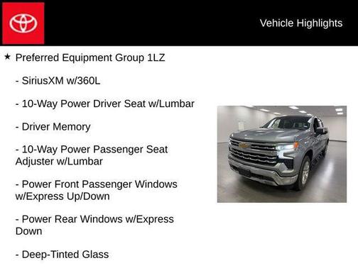 Sterling Gray Metallic 2024 Chevrolet Silverado 1500 LTZ
