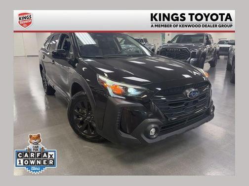 Crystal Black Silica 2024 Subaru Outback Onyx Edition