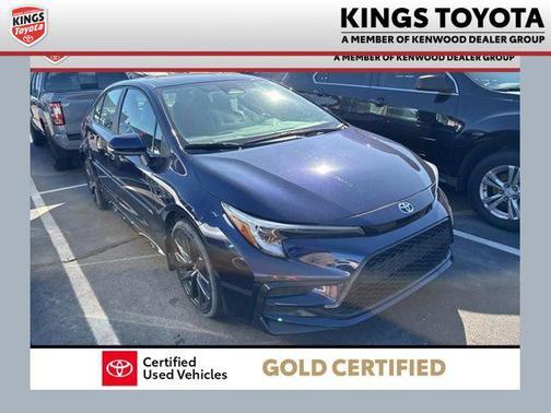 Dark Blue 2024 Toyota Corolla SE