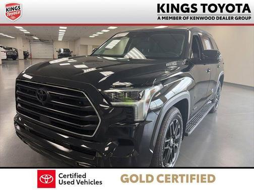 Midnight Black Metallic 2024 Toyota Sequoia Limited