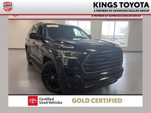 Midnight Black Metallic 2024 Toyota Sequoia Limited