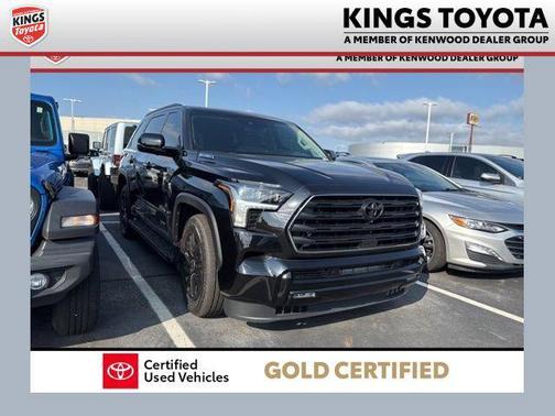 Midnight Black Metallic 2024 Toyota Sequoia Limited