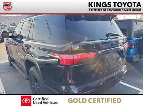Midnight Black Metallic 2024 Toyota Sequoia Limited