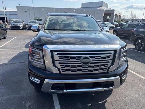Super Black 2021 Nissan Titan Platinum Reserve