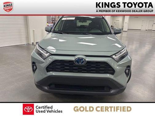 Lunar Rock 2022 Toyota RAV4 Hybrid XLE Premium