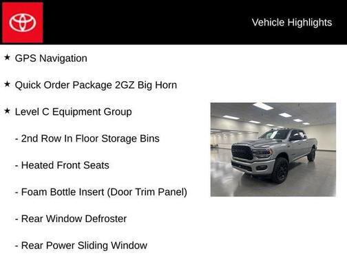 2022 RAM 2500 Big Horn Crew Cab 4x4 6'4' Box