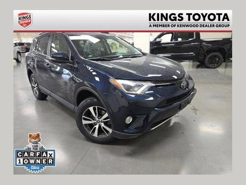 Galactic Aqua Mica 2018 Toyota RAV4 XLE