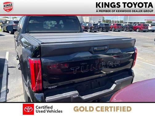 Midnight Black Metallic 2025 Toyota Tundra SR