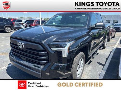 Midnight Black Metallic 2025 Toyota Tundra SR