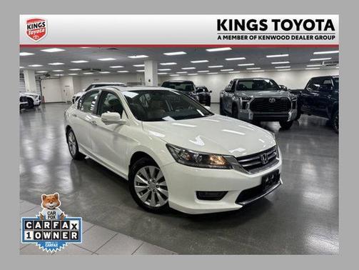White Orchid Pearl 2015 Honda Accord EX-L