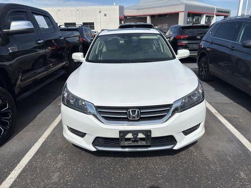 White Orchid Pearl 2015 Honda Accord EX-L