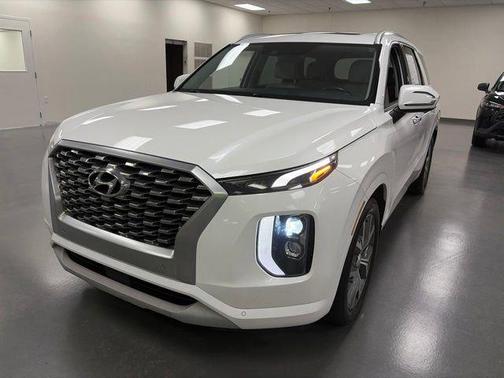 Hyper White 2021 Hyundai PALISADE Limited