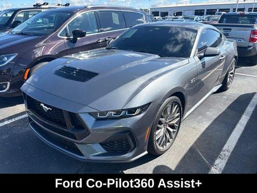 Carbonized Gray Metallic 2025 Ford Mustang GT Premium