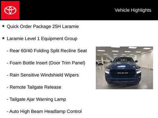 Patriot Blue Pearlcoat 2019 RAM 1500 Laramie