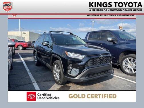 Midnight Black Metallic 2022 Toyota RAV4 XLE Premium